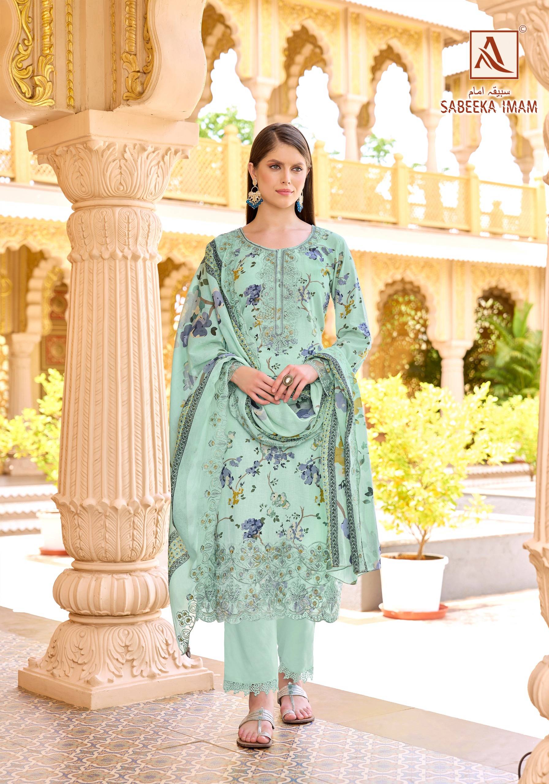 SABEEKA IMAM BY ALOK SUIT 01 To 08 Series Beautiful Festive Suits Stylish Colorful Fancy Casual Wear & Ethnic Wear Pure Cambric Cotton Dresses At Wholesale Price